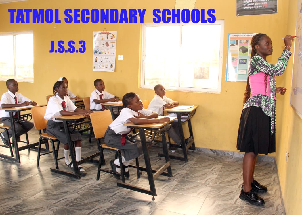 Pupils in a JSS 3 classroom